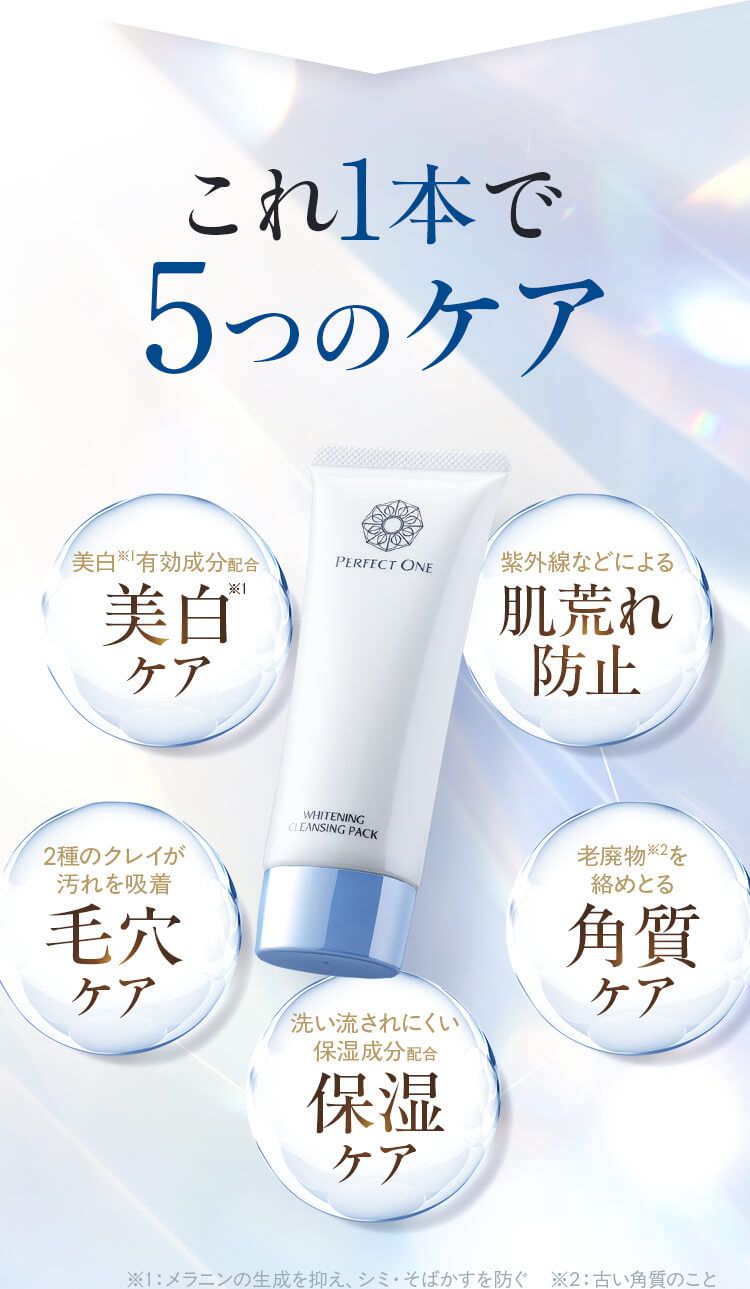 うるおう透明オーラ肌へ】パーフェクトワン 薬用ホワイトニング